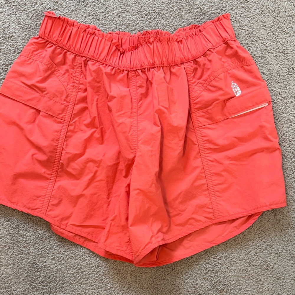 Women's Coral Elastic Waist Shorts